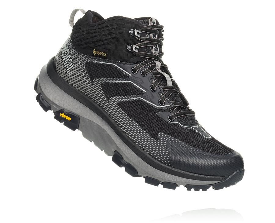 Botas De Montaña Hoka One One Hombre - Toa Gore-Tex - Negras - IQL972150